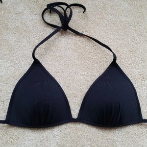 H&M black bikini top size 10/ medium